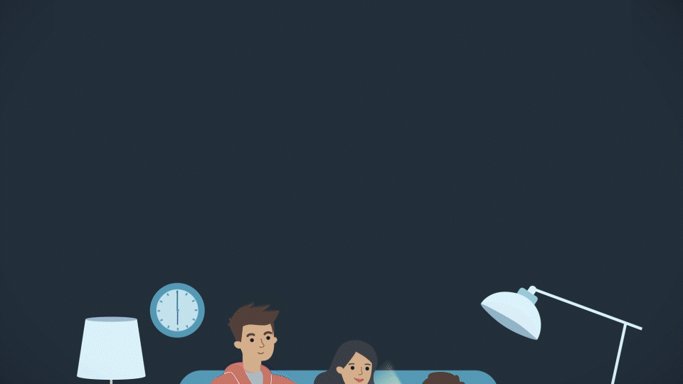  Illustrations for video animation for PGE Outage Preparedness campaign.  To see more check   izo website     