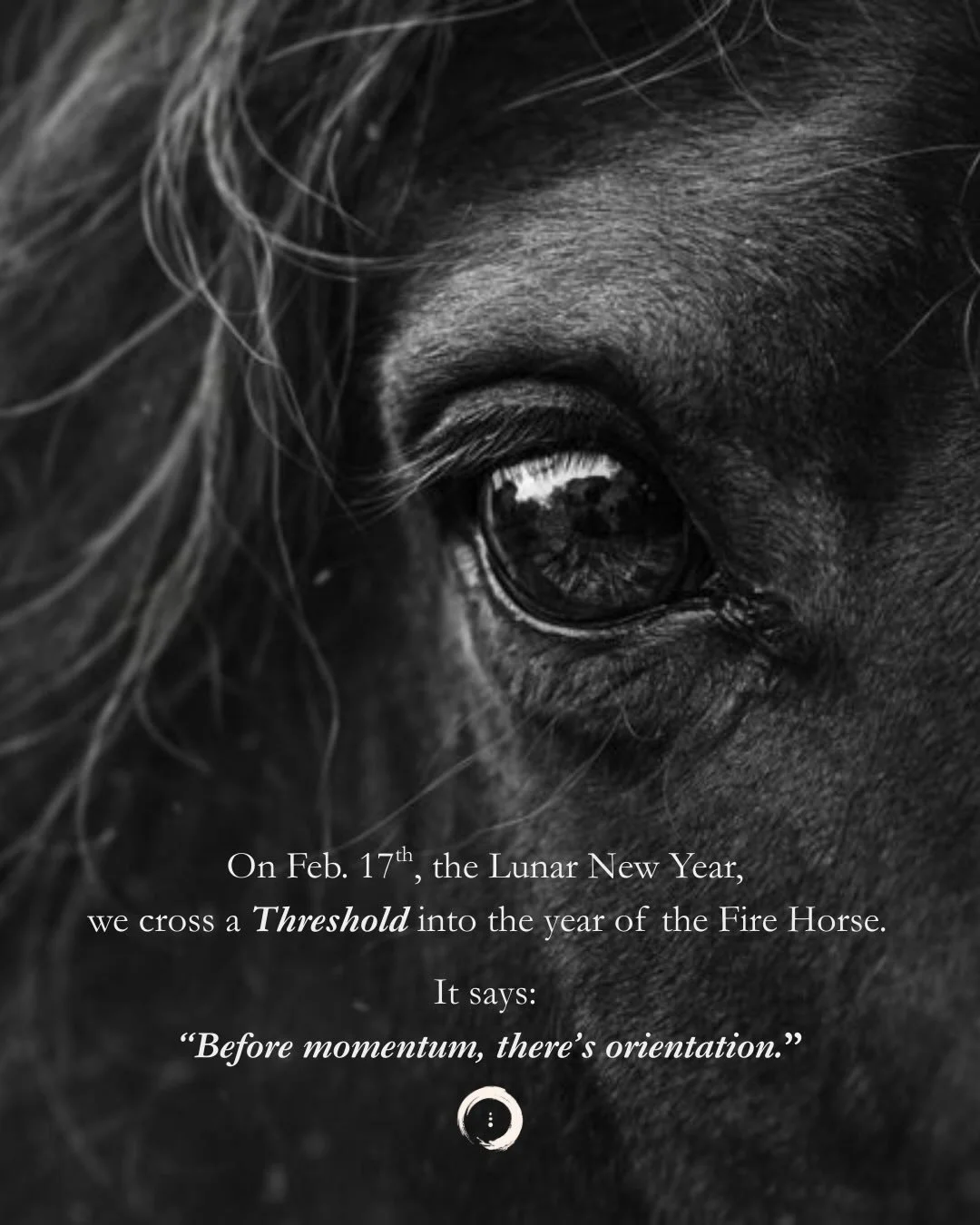 The year of the Fire Horse brings momentum. Most of us don&rsquo;t need more effort. We need orientation. 

Join us for $44. If you&rsquo;re on Amber&rsquo;s or Haumbody Sanctuary&rsquo;s email list - check your email for a $5 discount. 

#firehorse2