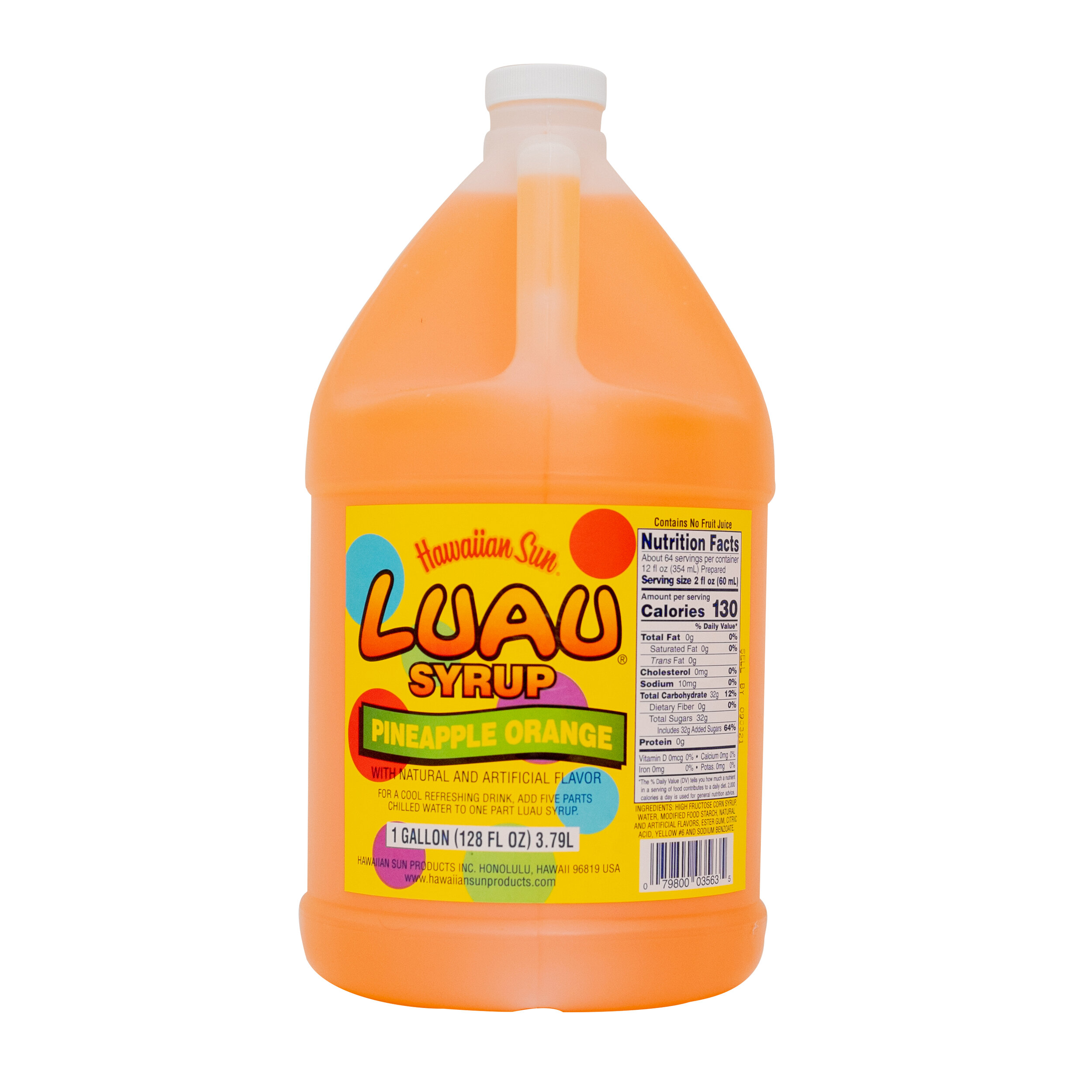 Pineapple Orange Flavored Syrup