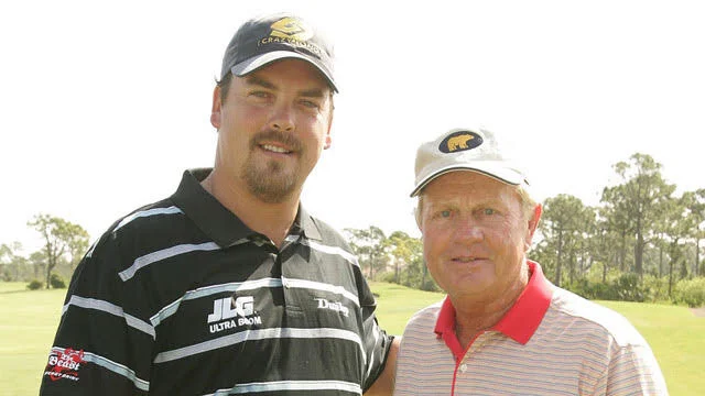 Sean Fister and Jack Nicklaus
