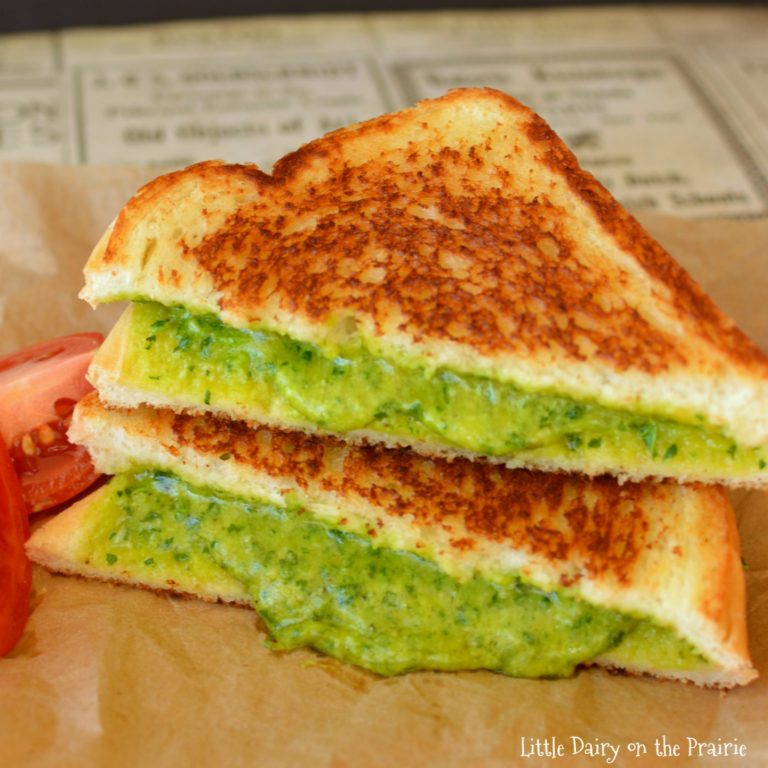 Spinach Grilled Cheese