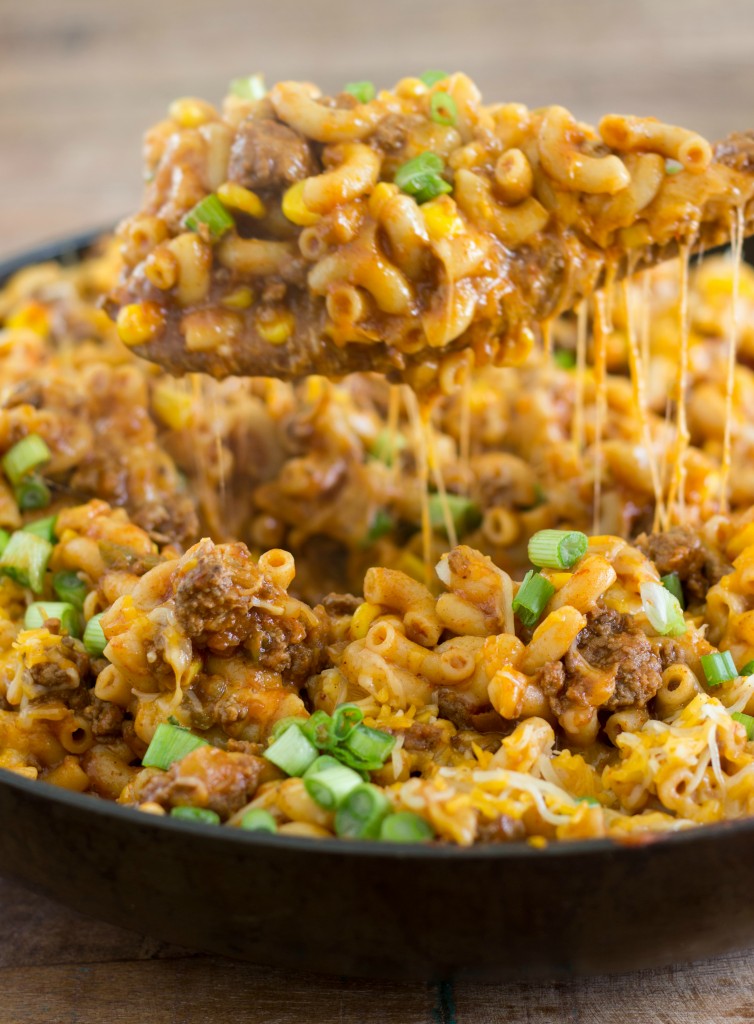 One Skillet Taco Pasta