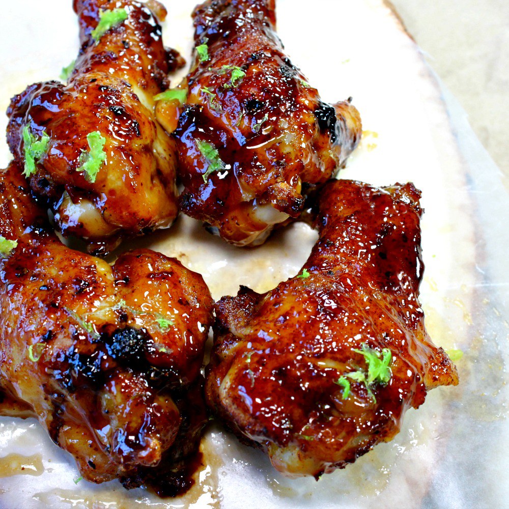 Cajun Honey Lime Chicken Wings