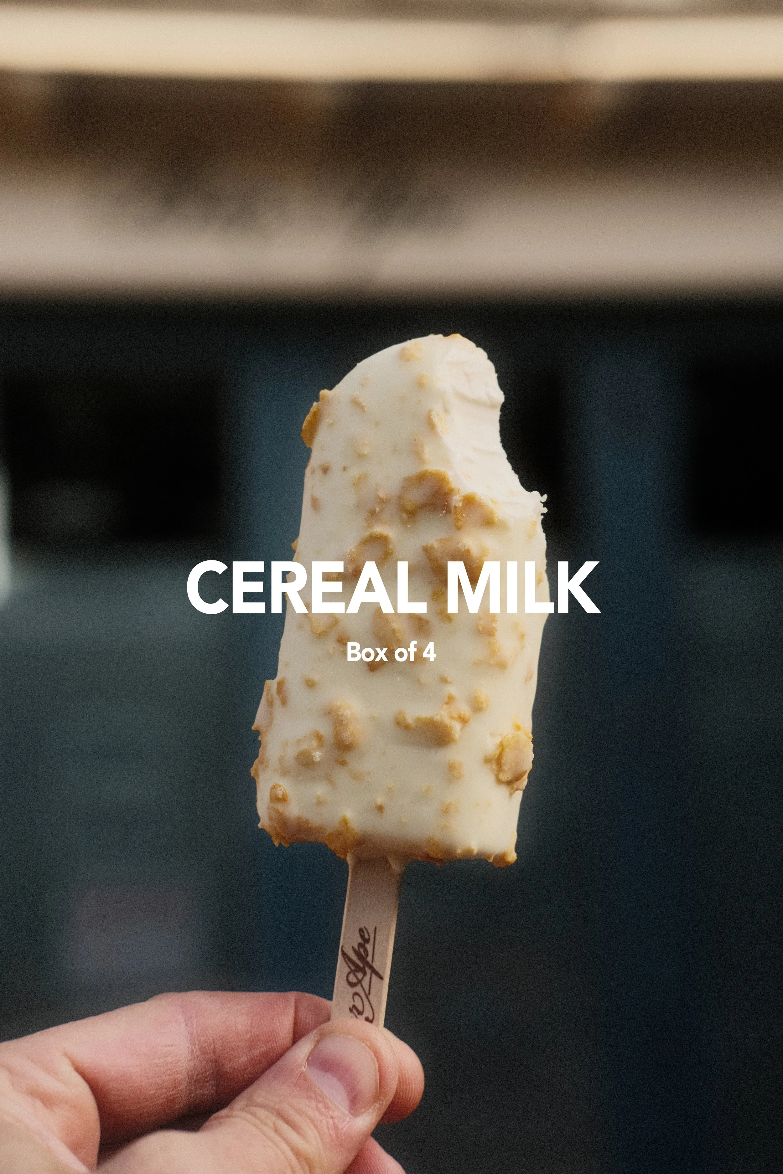 Cereal Milk Gelato Bar (4 Bars)