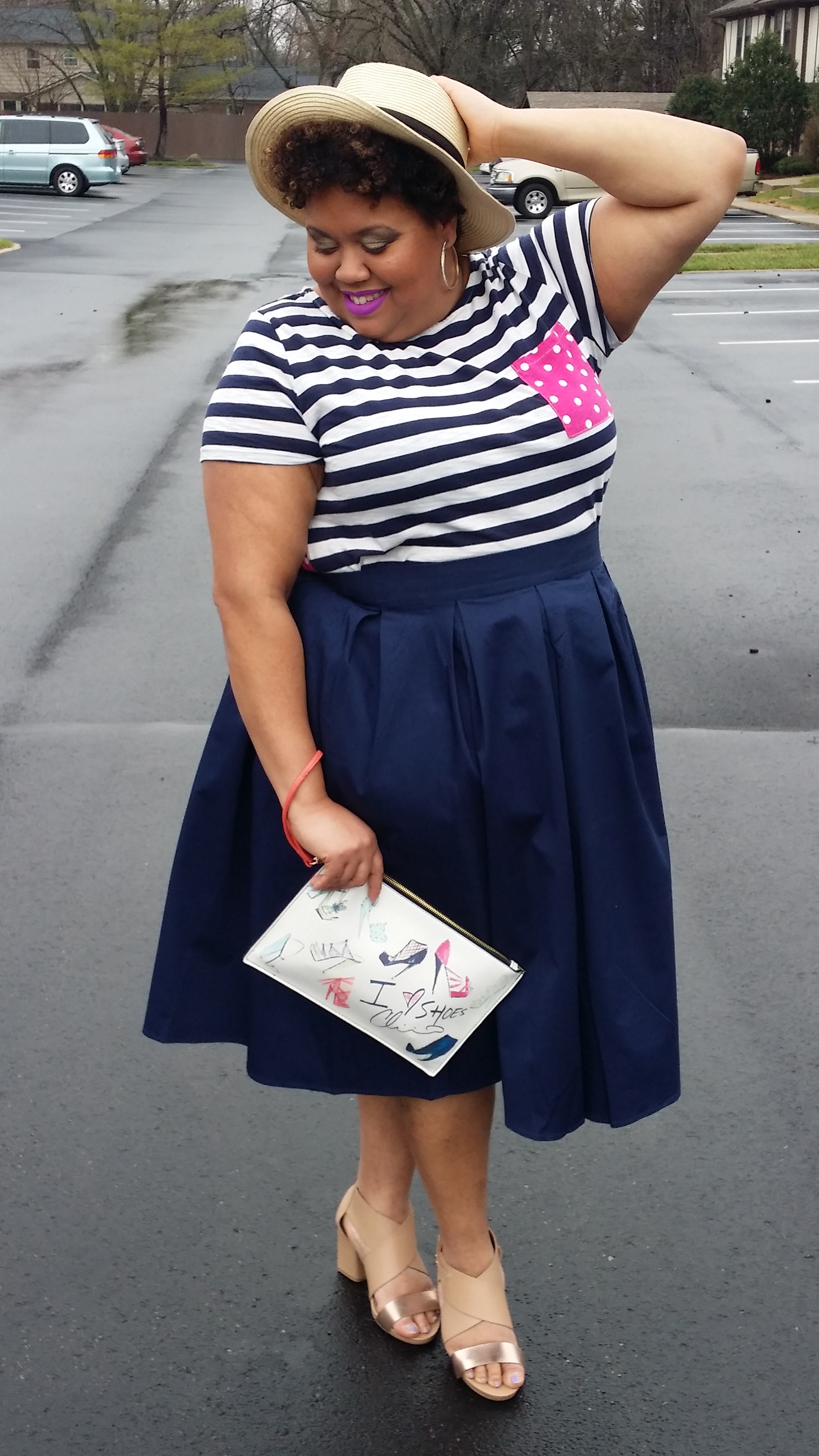 Style Tip: Mix thrift store finds with new pieces to revive them and create a fresh new look!