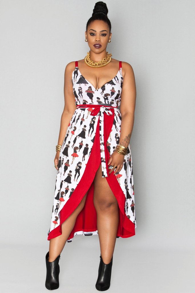 Sexy wrap dress for a night out salsa dancing? Just me? Oh.....