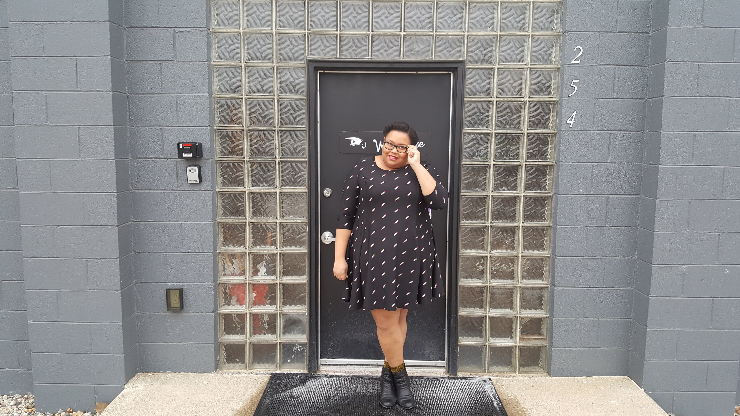 I just love shooting in front of cool local spots. Find out more about The Warehouse here .