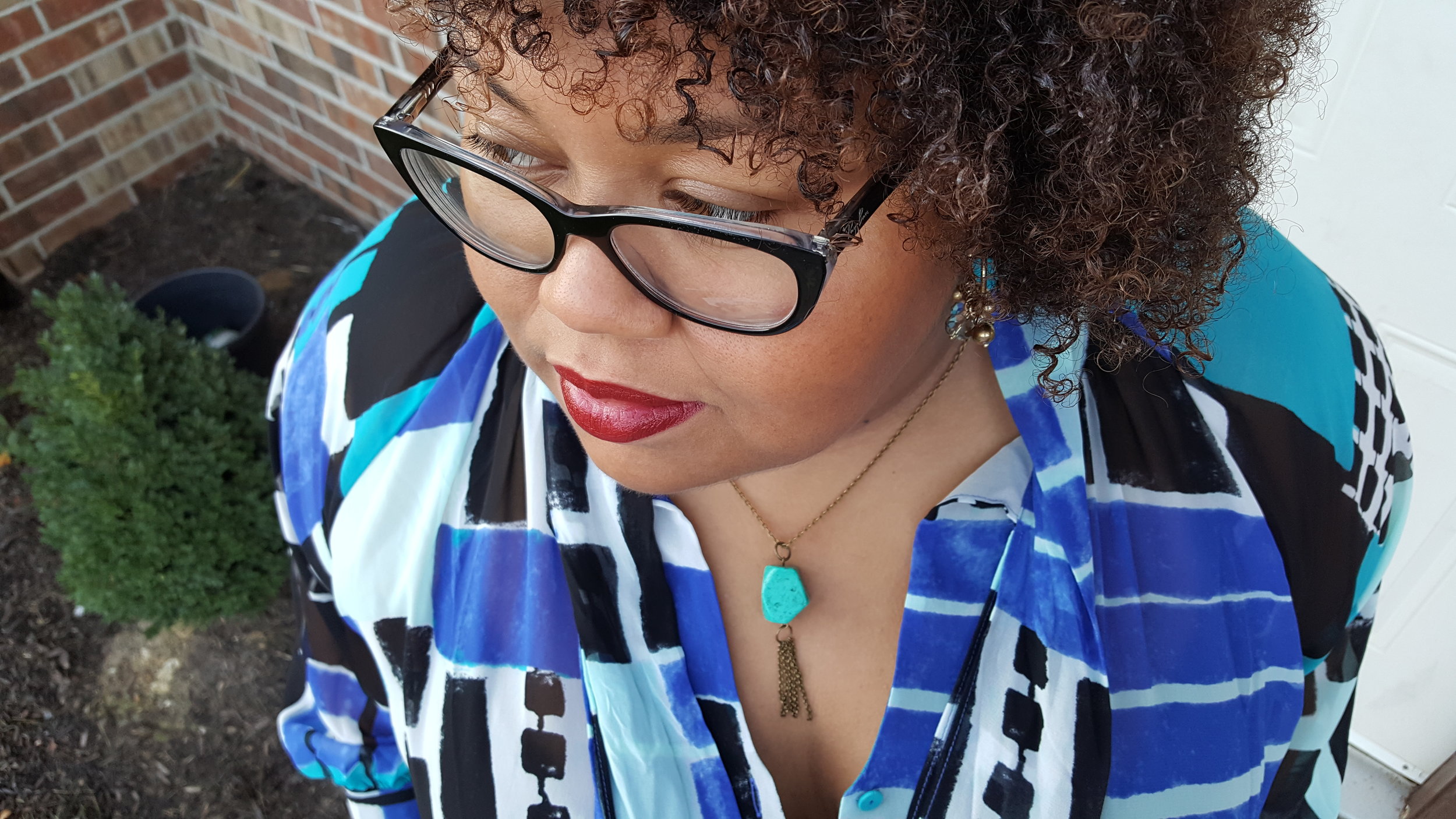 Necklace: Pearl Magnolia| Shirt: Lane Bryant