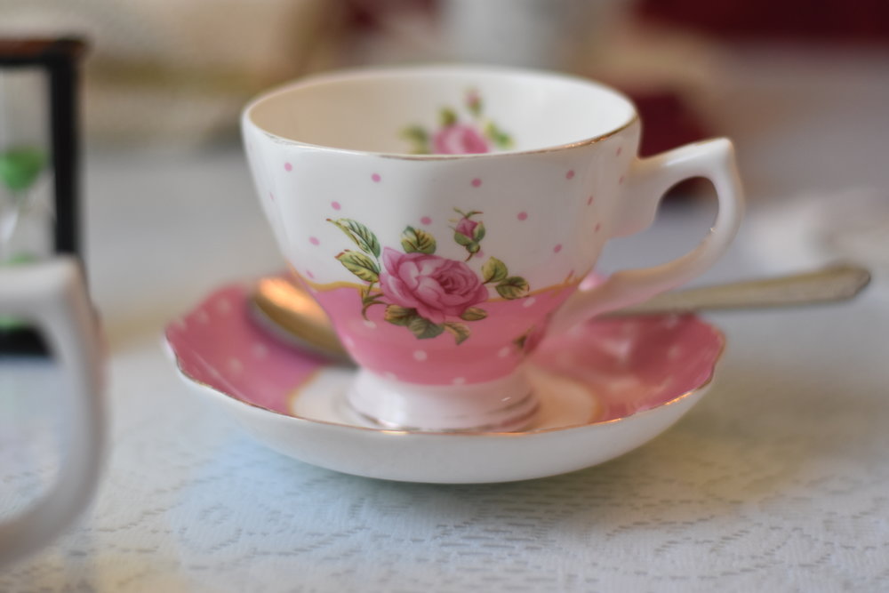 tina's traditional tearoom teacup