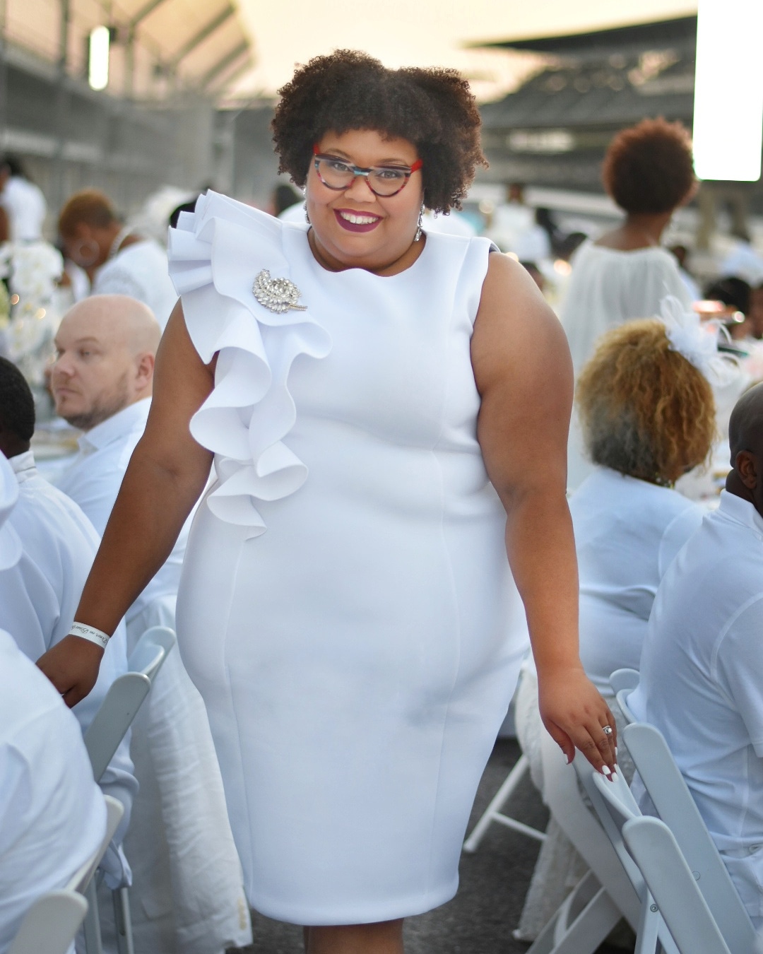 Diner en Blanc at the Indianapolis Motor Speedway