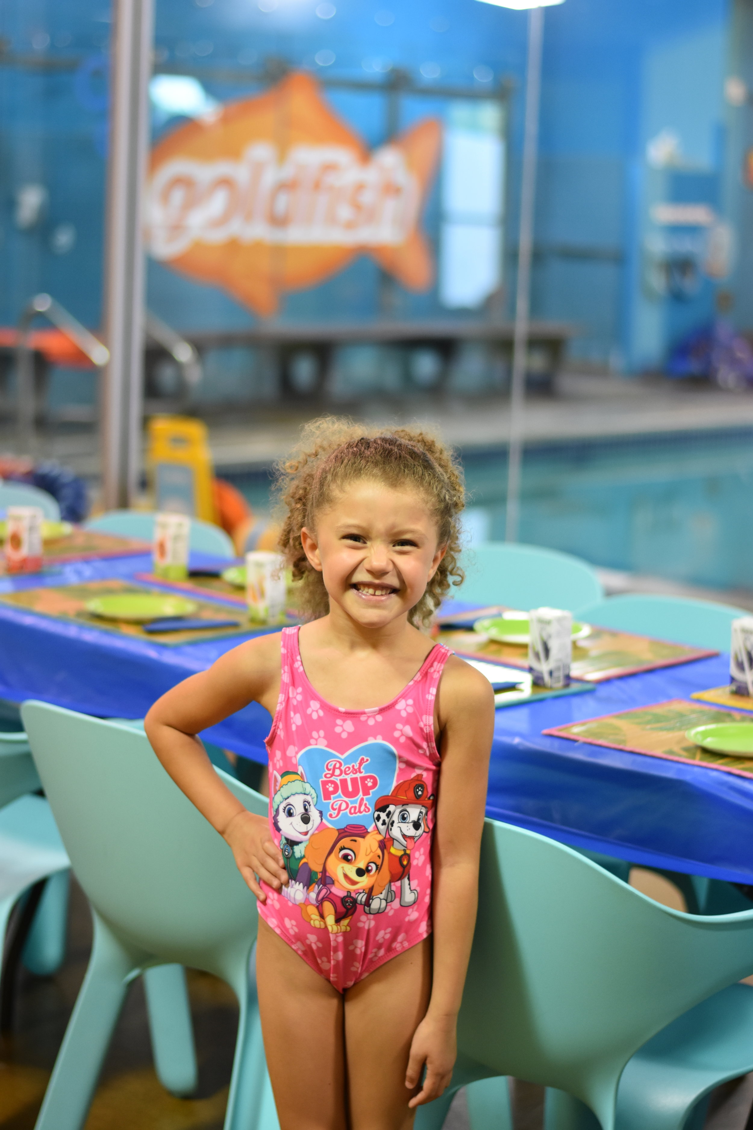 An Epic Birthday Party with Goldfish Swim School