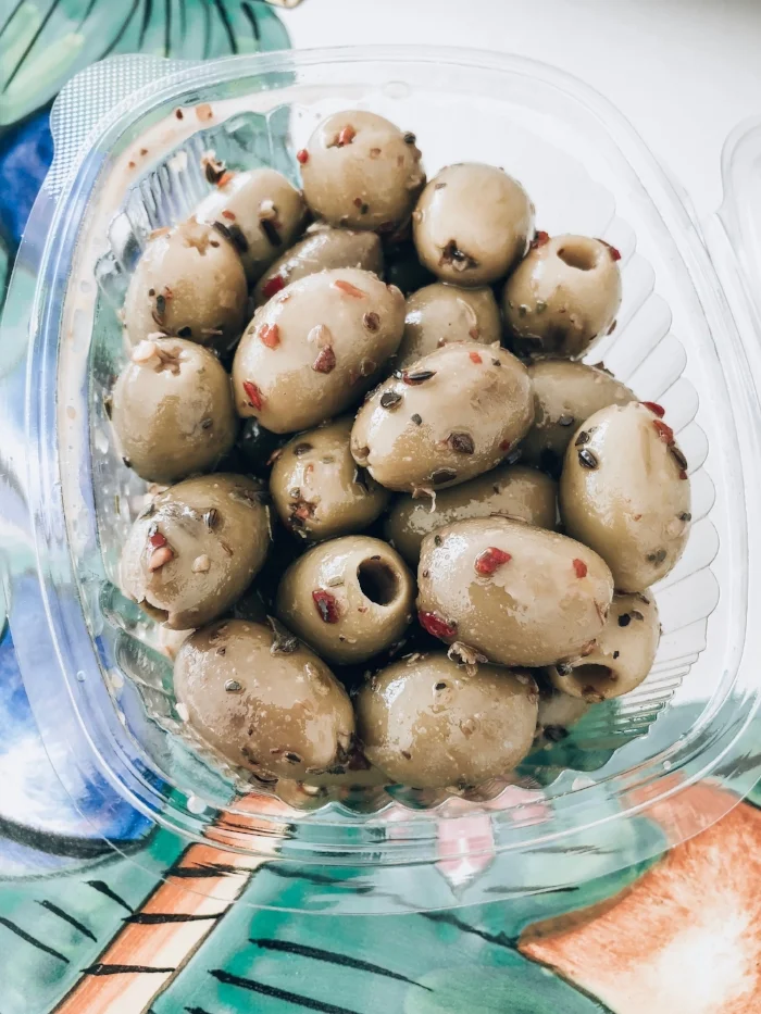 Fresh Olives from the Market