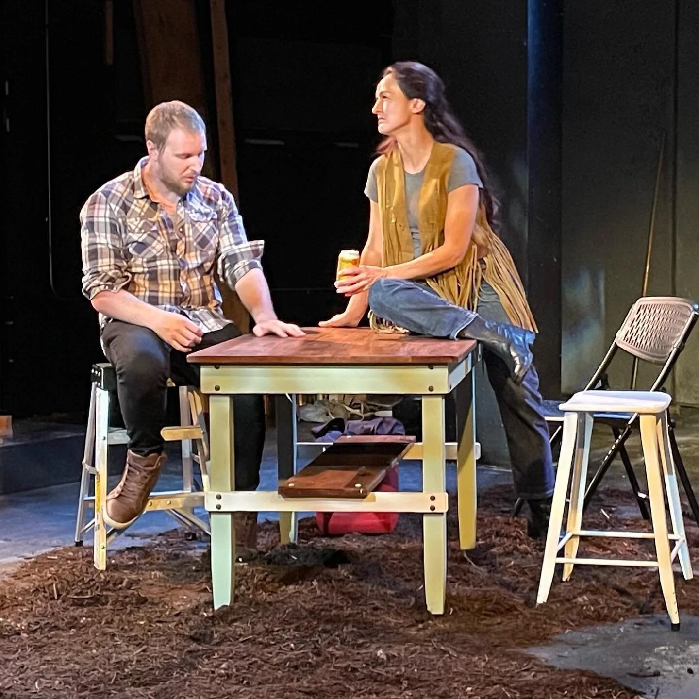 Woohoo! 🎭 
Going into the 3rd week of a fun filled exploratory run with this awesome ensemble of talent.  It&rsquo;s been an honor to explore, develop, and introduce ✨ JEANIE ✨in 
THE POETRY SHIFT by Daniel Born🎟️
Set in a 1990&rsquo;s walk-in-talk
