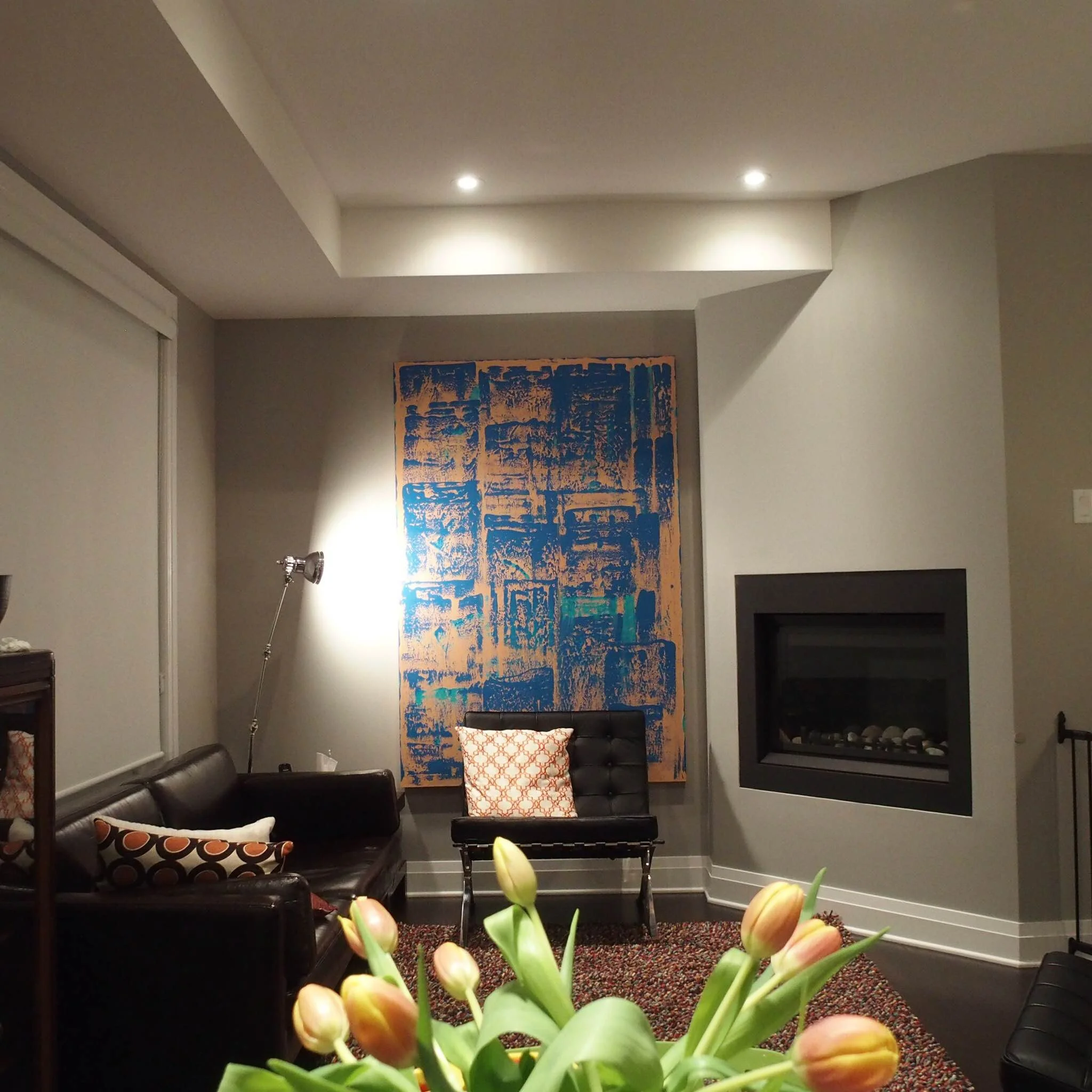 A large commission piece 6' X 4' - Isfahan - Acrylic on Canvas - 2015