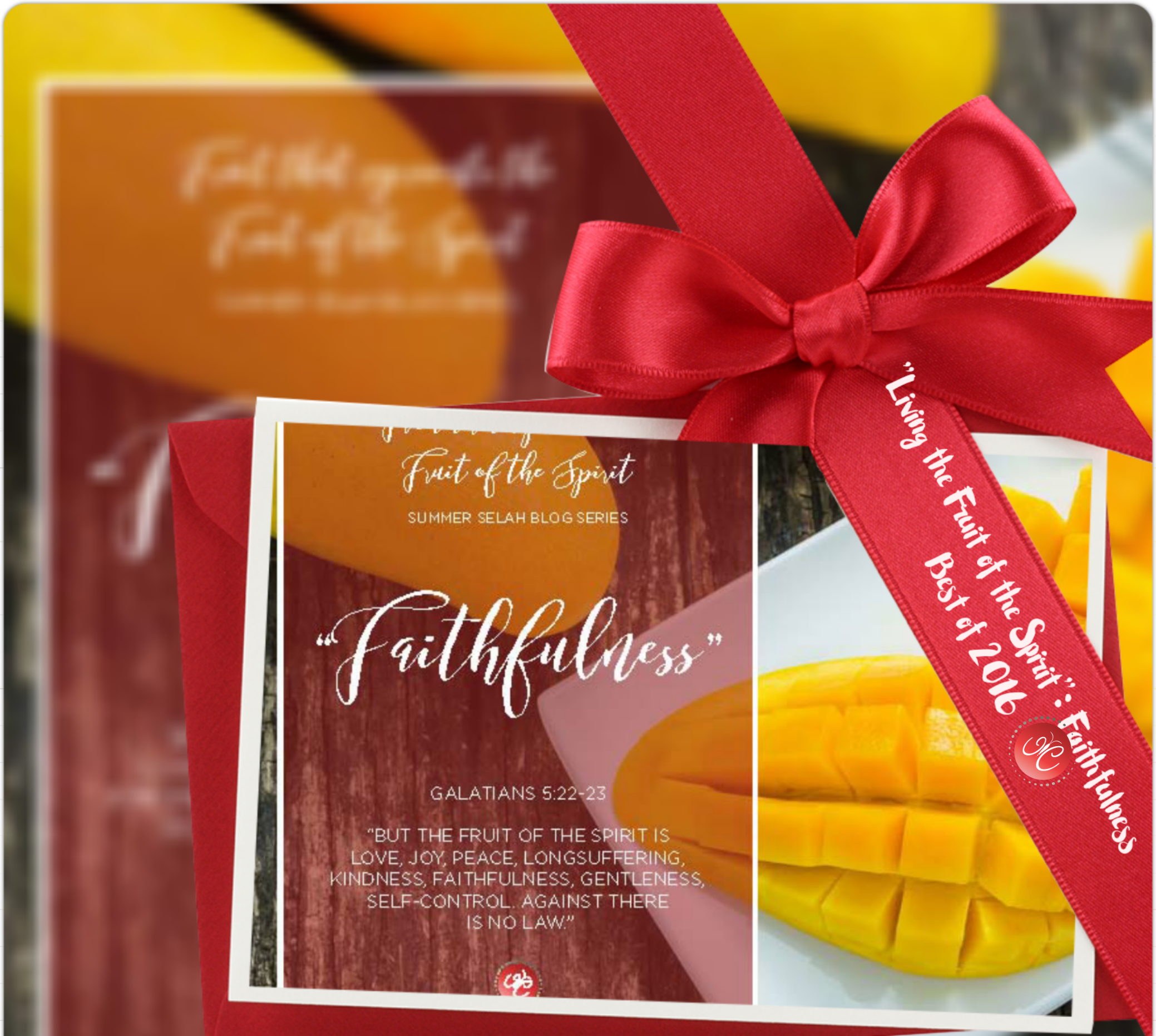 Best of 2016: "Living the Fruit of the Spirit": Faithfulness