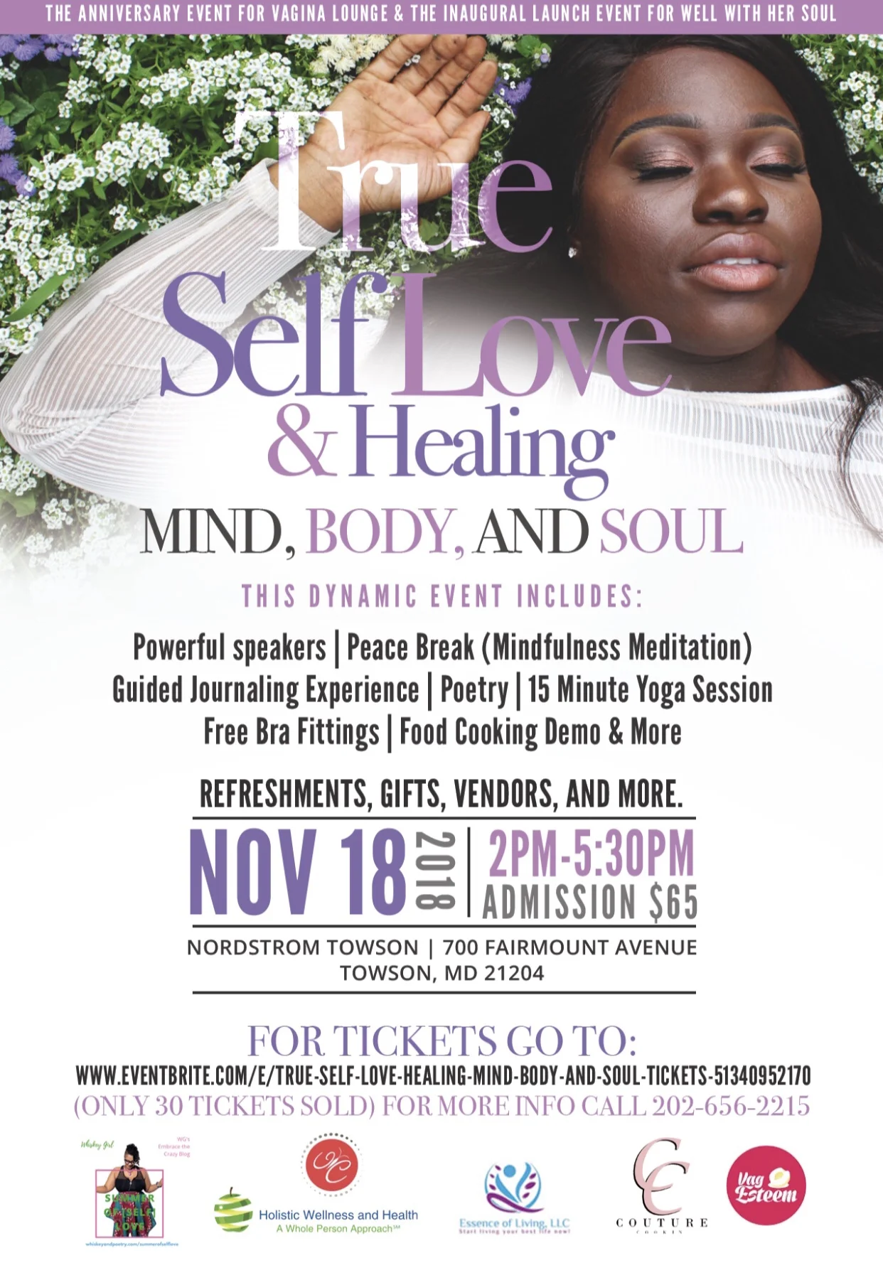True Self Love &amp; Healing: Mind, Body and Soul 