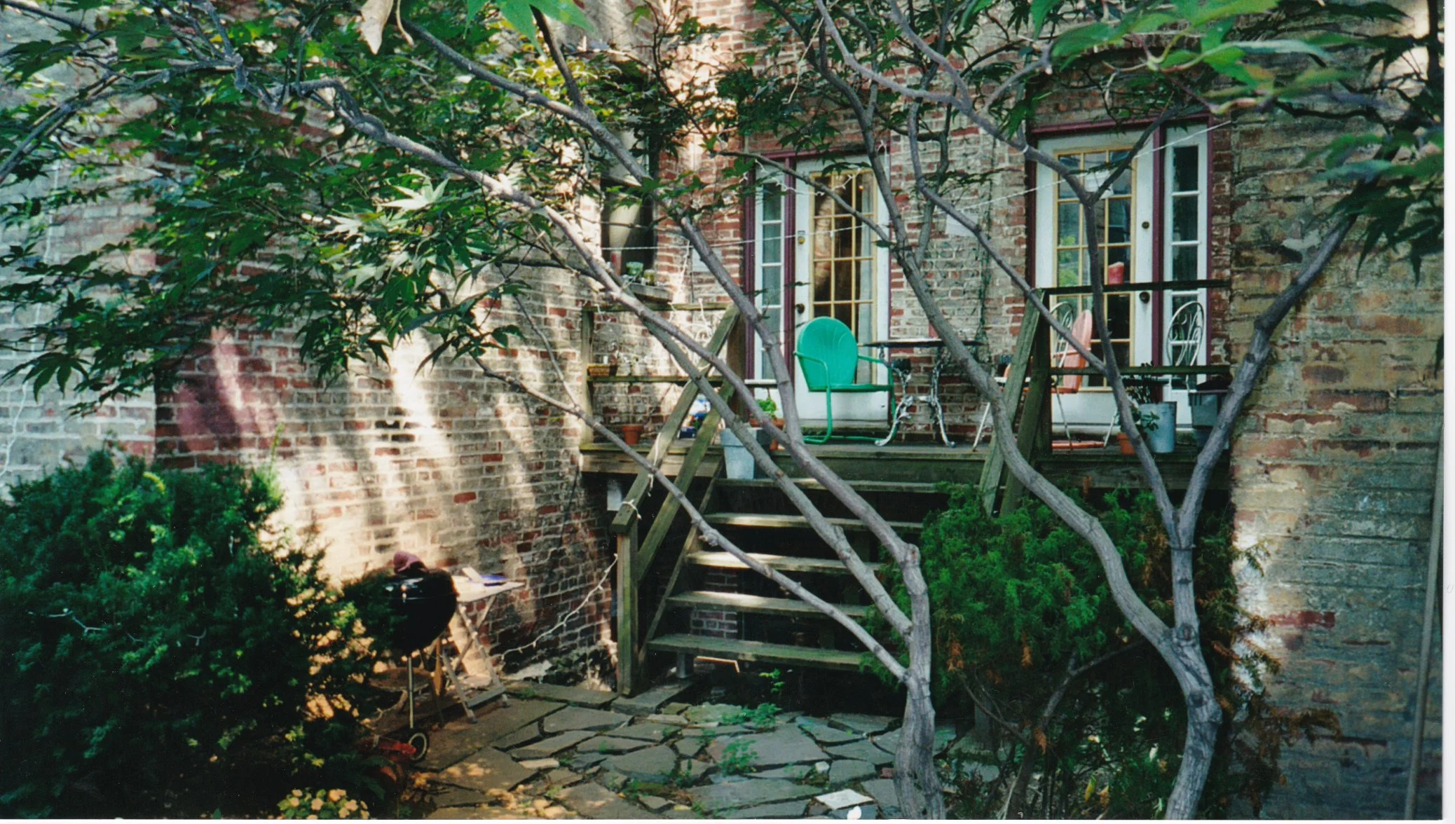 Residential Courtyard, Brooklyn, New York, 2018