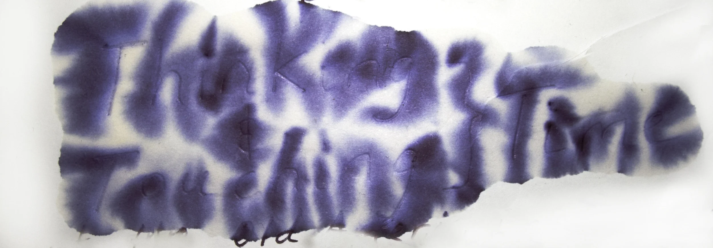 Thinking & Touching Time, Ortega y Gasset Projects, Brooklyn, New York, 2015.