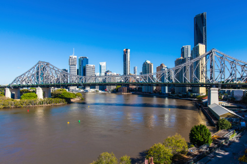 Story Bridge was designed by John Bradfield who also designed the Sydney Harbour Bridge Getty Images