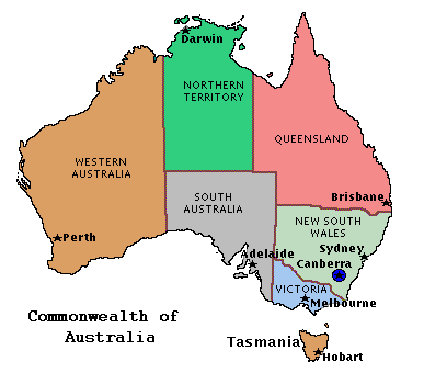 Find Brisbane on this map