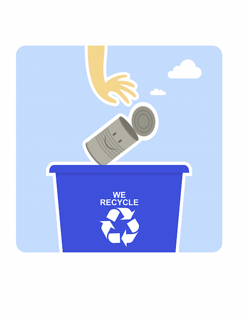 Cans can be recycled. ©iStock Images