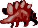 A lizard-hipped dinosaur