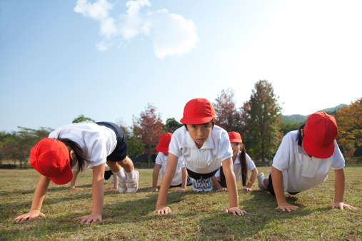 weight bearing exercises like this build strong bones. Getty Images