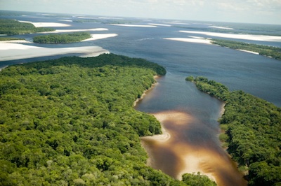 A river mouth is where it enters the sea. ©Getty Images