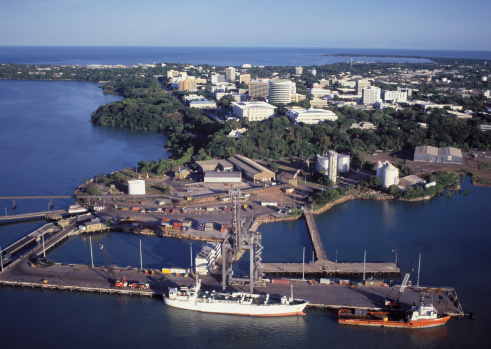 Darwin Harbour with the city beyond it. ©iStock
