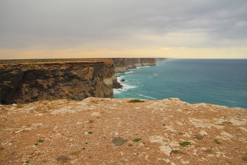 The coastline of the Nullarbor Plain is along the Great Australian Bight. ©iStock