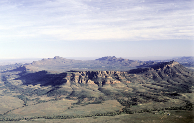 Wilpena Pound in South Australia ©