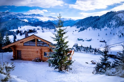 A houseon a mountain side ©Getty Images