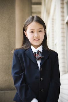 A girl in school uniform ©Getty Images