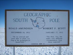 This sign is also relocated each year. ©Getty