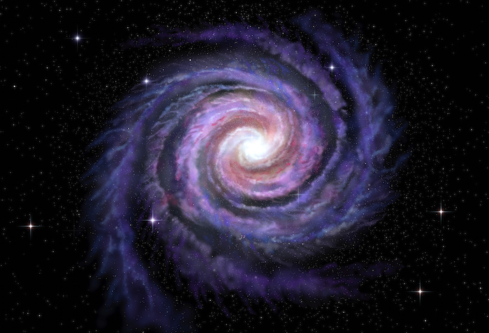 The Milky Way is a vast spiral galaxy. Getty Images