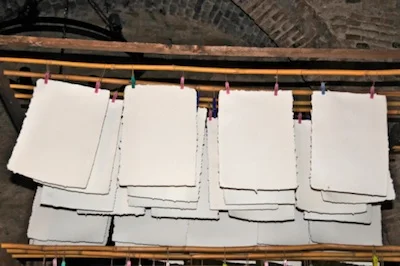 Artists are once again making paper by hand, one sheet at a time. ©Getty Images