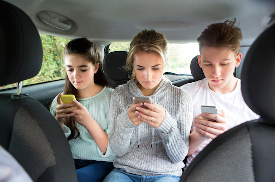 Modern phones can be used to send and receive text messages © Getty images