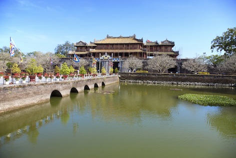 Part of the Citadel in Hue. ©kidcyber