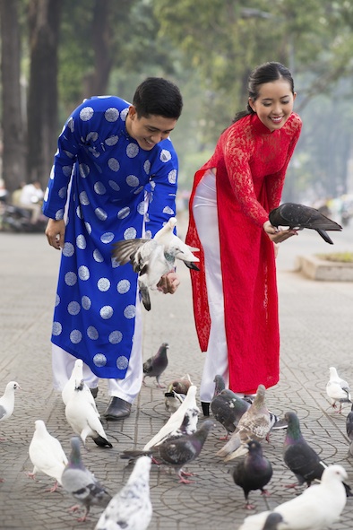 Vietnamese ao dai . Photo©Getty Images