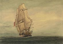 'Lady Penrhyn' one of the ships of the First Fleet