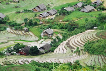Small farming village. Image©iStock