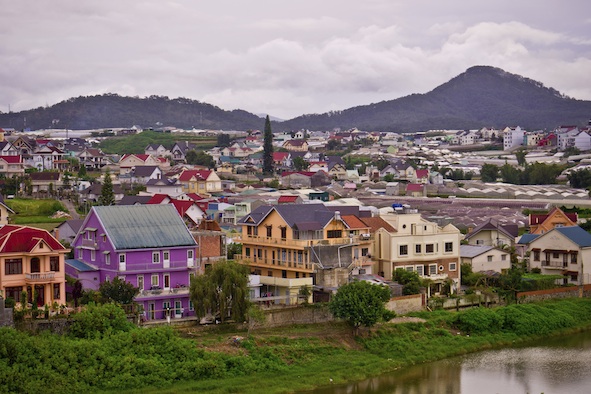 View of Dalat, Vietnam. Photo©iStock