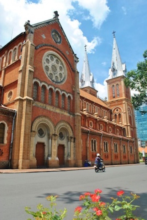 Notre Dame Cathdral, Ho Chi Minh City. Getty Images