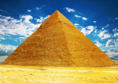 The pyramid today. Photo©Getty Images