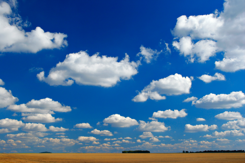 Cumulus clouds. iStock