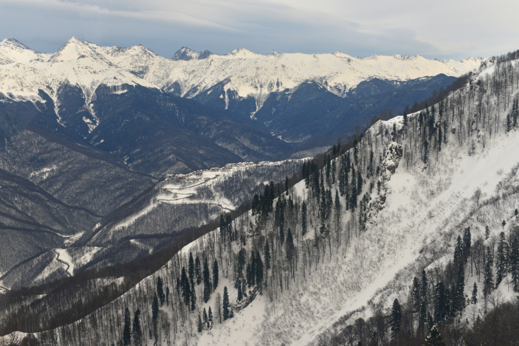 The winter Olympics are held in places where there is plenty of snow. © Getty Images