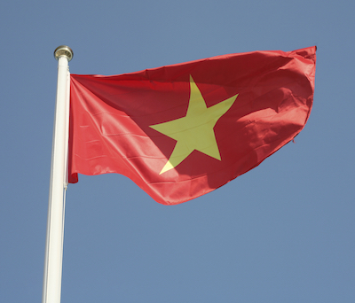 The national flag of Vietnam. Getty Images