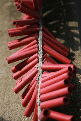 New year day firecrackers. © Getty Images