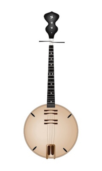 Ancient Vietnamese musical instrument, the dan. Getty Images