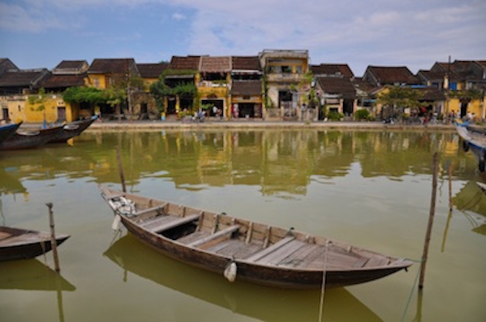 The old port of Hoi An along the Thu Bon river. Photo©iStock